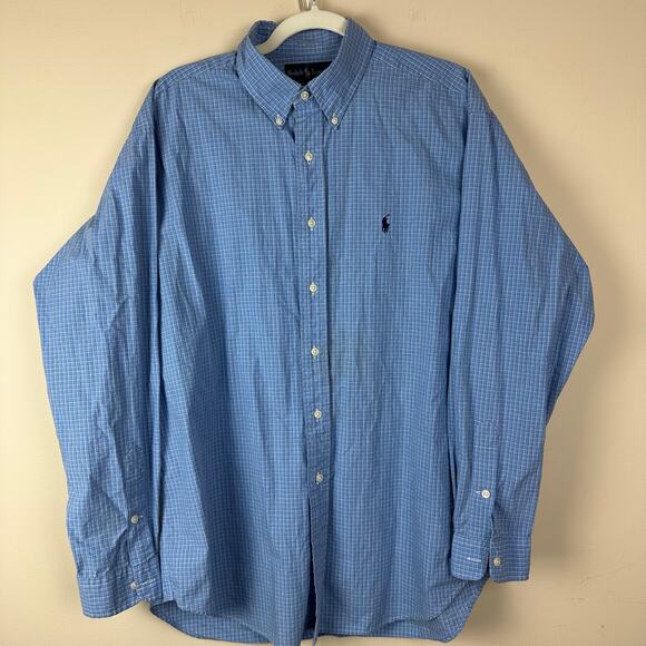 Ralph Lauren Other - Ralph Lauren Blake Cotton Button Down Shirt L Pony Preppy Old Money Quiet Luxury